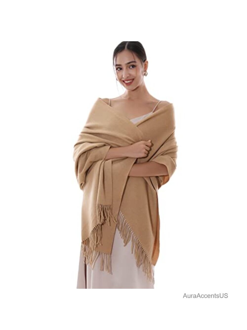 Winter Pashmina Shawl Wrap Soft Cashmere Feel Evening Scarf Large Warm